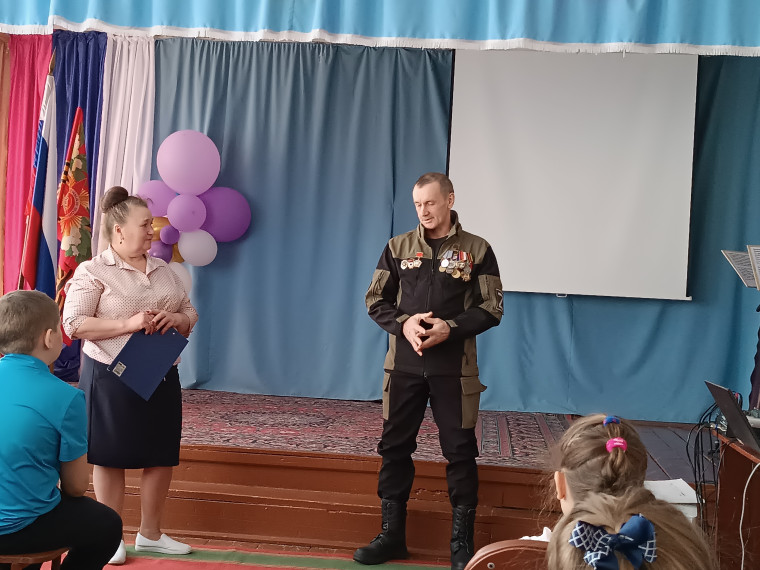 Встреча с участником СВО.